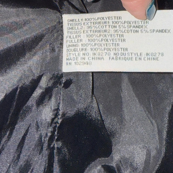 Tulle • Anthropologie • Black Quilted Coat - Picture 9 of 12